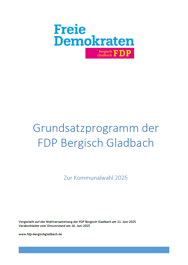 Das Grundsatzprogramm