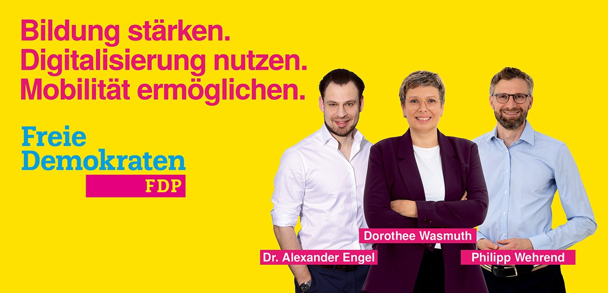 Unser Spitzenteam für die Kommunalwahl