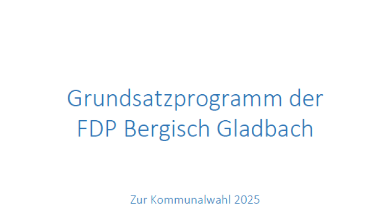 Das Grundsatzprogramm